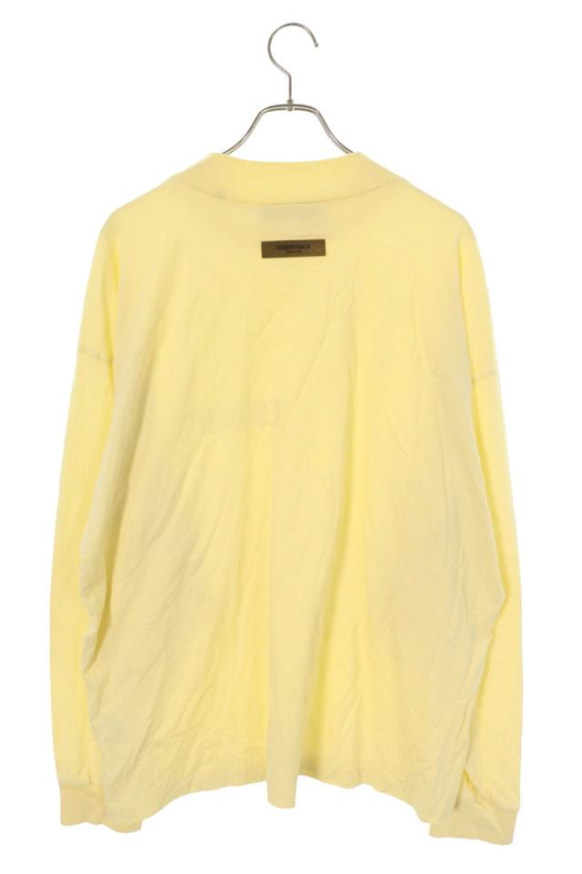 フォグ サイズ:M  ESSENTIALS フロントロゴプリント長袖カットソー長袖カットソー 中古 BS99 フォグ サイズ:M ESSENTIALS フロントロゴプリント長袖カットソー長袖