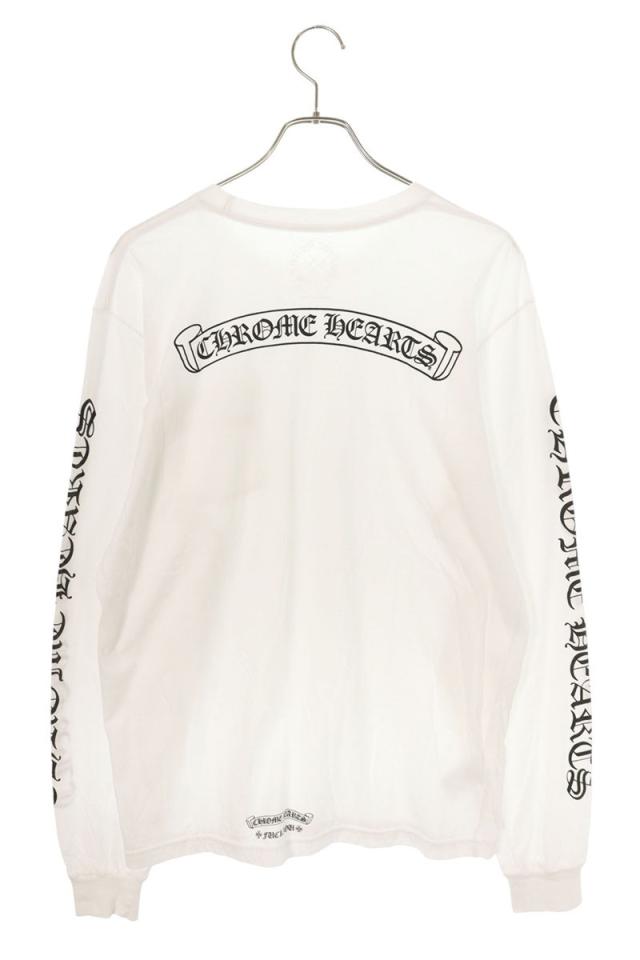 クロムハーツ サイズ:L CH L S 1 バックラベルロゴプリント長袖