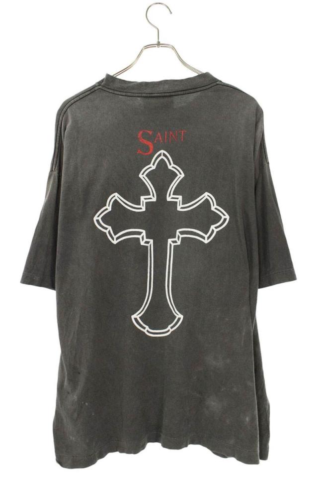 セントマイケル サイズ:XL 25SS SM-HR8-0000-C14 ヴィンテージ加工2PAC