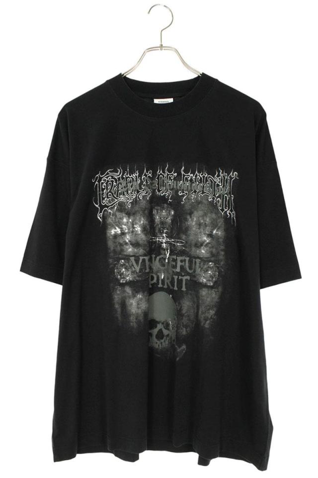 ヴェトモン サイズ:S  25AW  UCF76TR650M CofプリントTシャツ 新古品 SB01