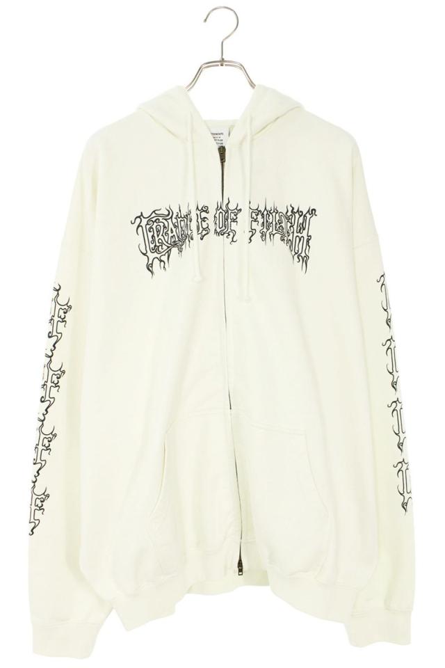 ヴェトモン サイズ:M  25AW  UCF76ZU100I Cofジップアップオーバーサイズパーカー 新古品 SB01