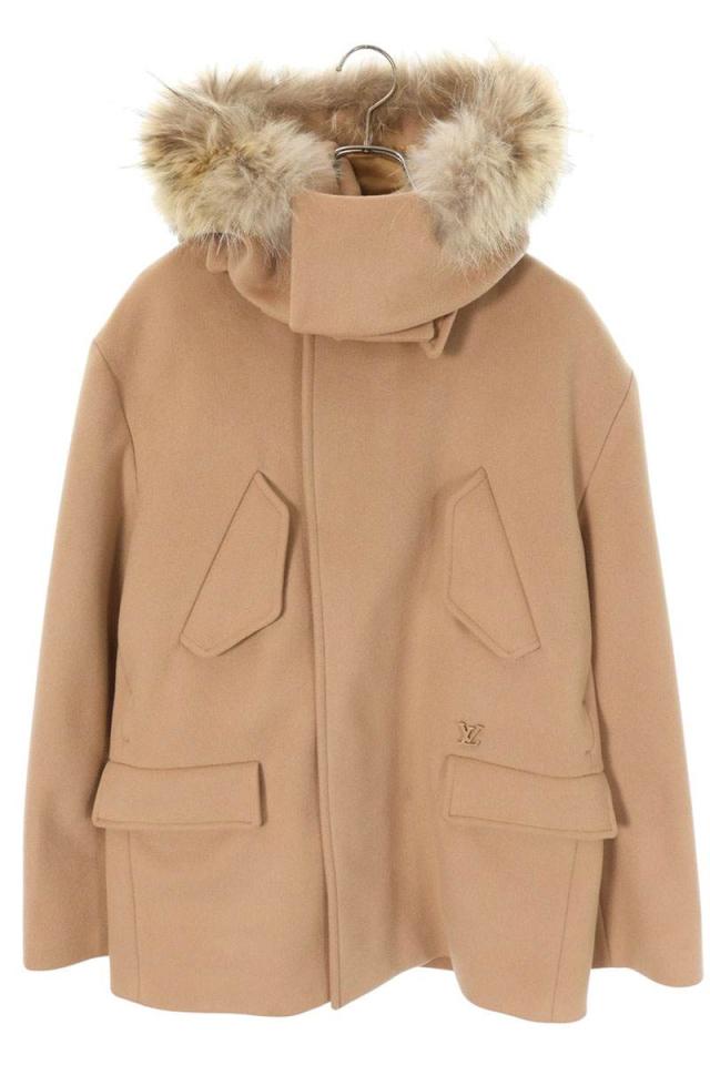 ルイヴィトン サイズ:50  20AW  HJK65EXYB パーカウィズファーフードコート 中古 BS99