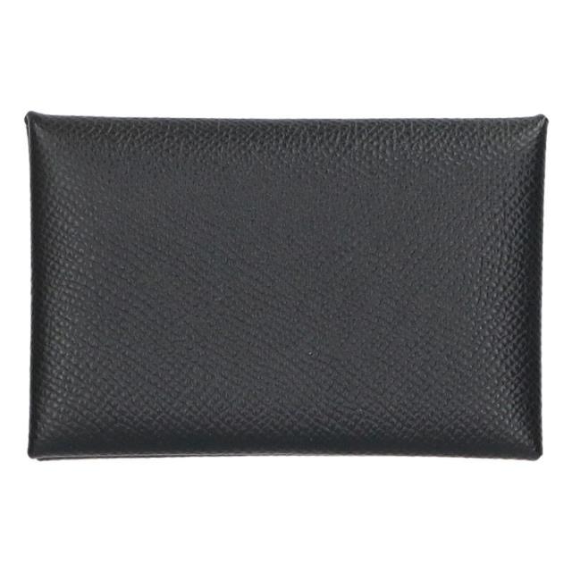 エルメス カルヴィ Y刻印 ヴォーエプソンレザーカードケース 中古 SB01