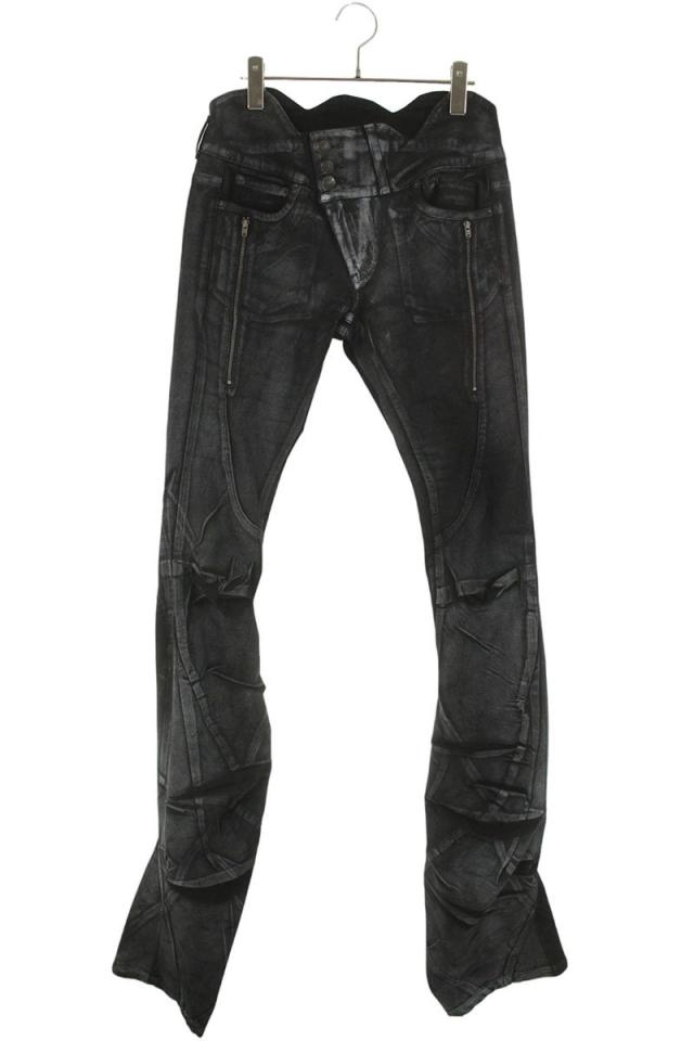 オットリンガー サイズ:S スキニーフレアデニムパンツ 中古 BS99