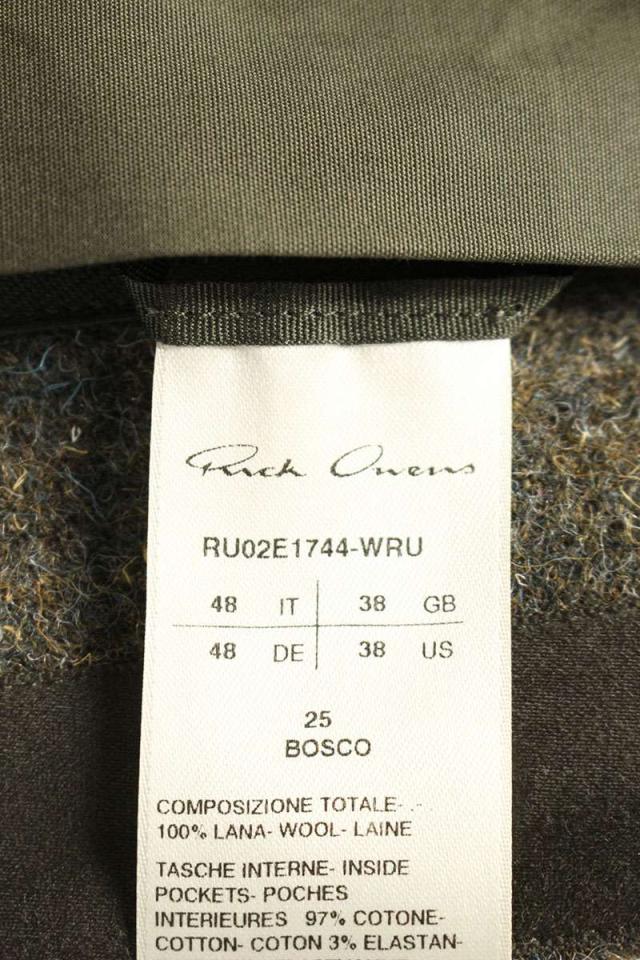 リックオウエンス サイズ:48  25AW  RU02E1744-WRU アウターシャツブルゾン 中古 SB01 リックオウエンス サイズ:48 25AW RU02E1744-WRU アウターシャツ