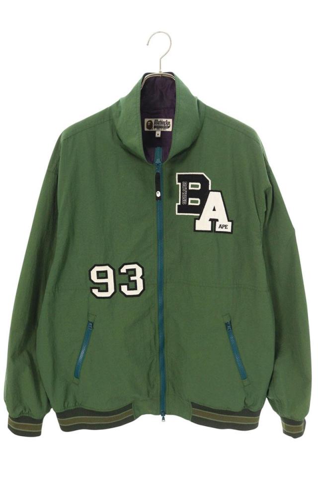 アベイシングエイプ サイズ:M  001LJJ301005M パッチワークルーズフィットライトブルゾン 中古 BS99