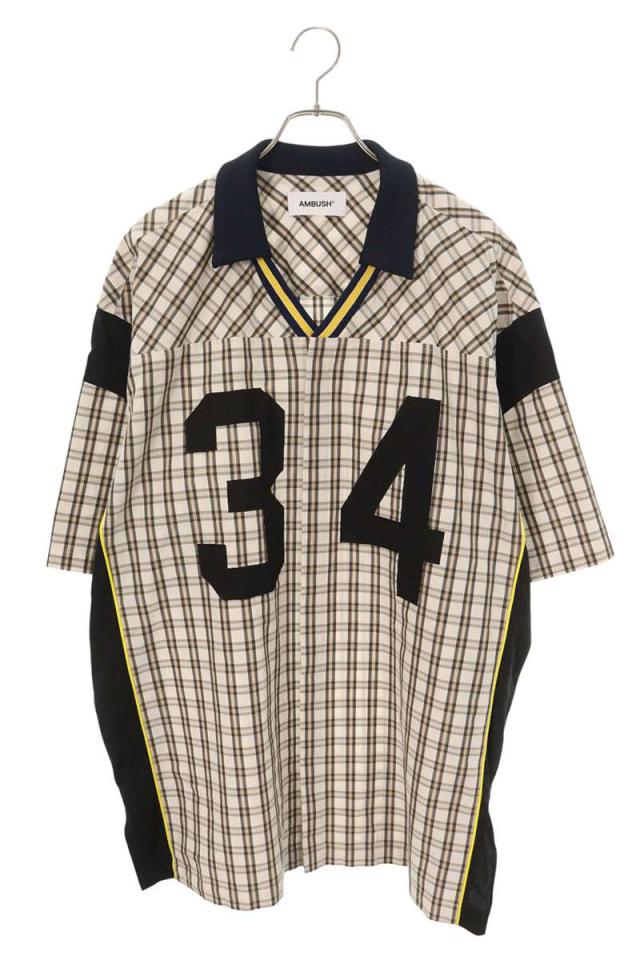アンブッシュ サイズ:54  12115310 SPORTS DESIGNED SHIRT スポーツデザイン半袖シャツ 中古 BS99