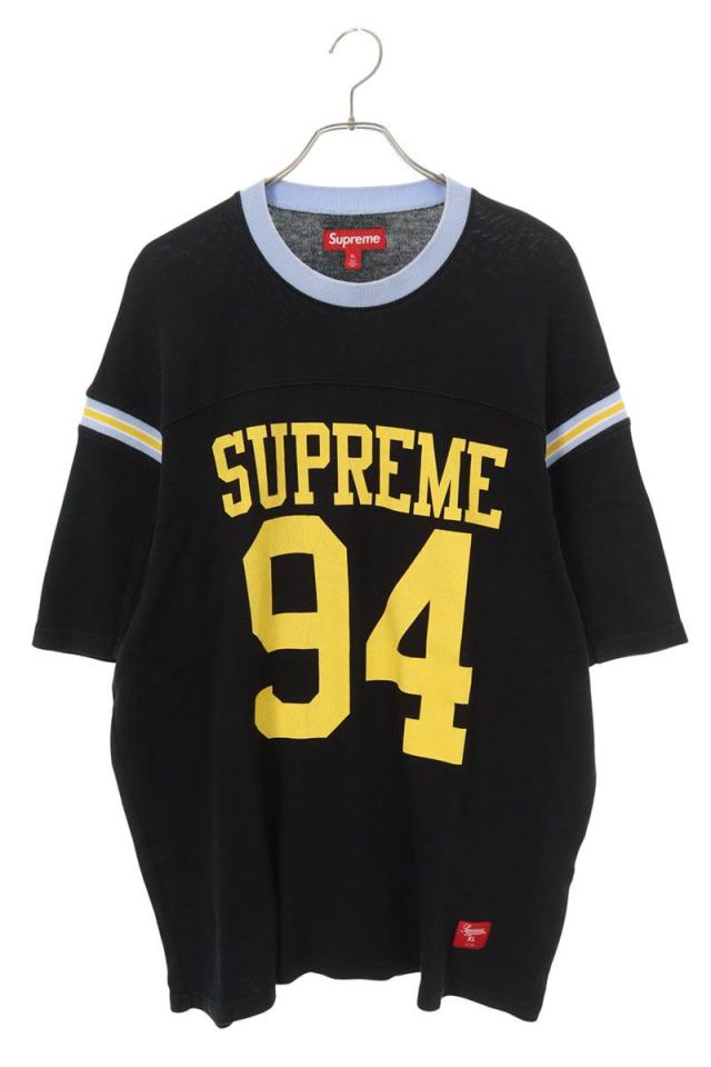 シュプリーム サイズ:XL  25SS  Split S S Football Top スプリットフットボールTシャツ 中古 SB01