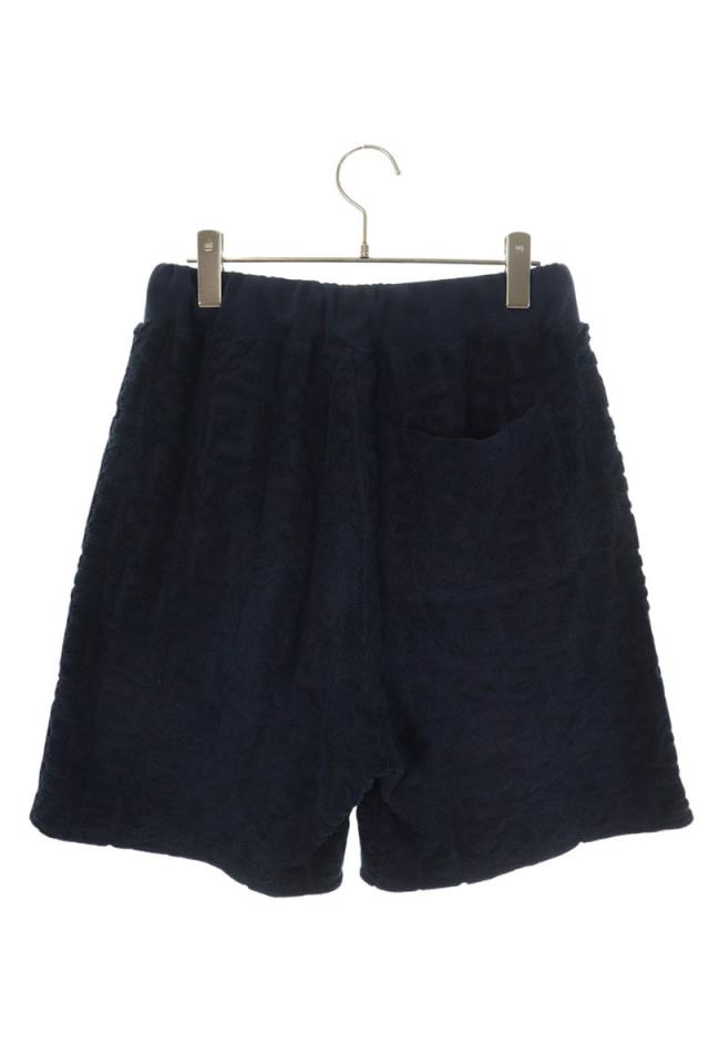 フェンディ サイズ:44  FB0689 A9RK FFロゴ総柄テリーハーフパンツ 中古 BS99 フェンディ サイズ:44 FB0689 A9RK FFロゴ総柄テリーハーフパンツ 中古