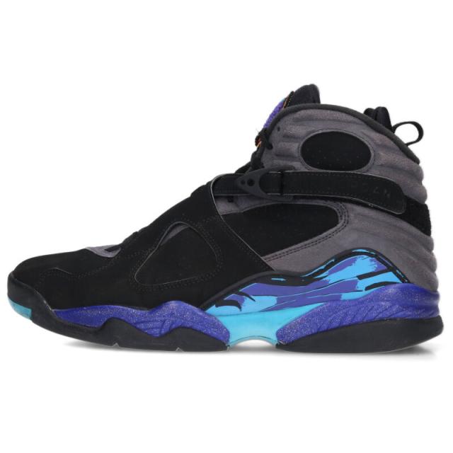 ナイキ サイズ:28.5cm  AIR JORDAN 8 RETRO BLACK CEMENT 305381-025 エアジョーダン8レトロブラックセメントスニーカー 中古 BS99