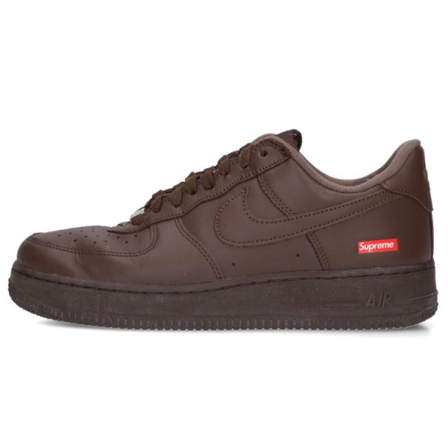 ナイキ シュプリーム サイズ:26cm AIR FORCE 1 LOW BAROQUE BROWN CU9225-200 エアフォース1ローバロックブラウンスニーカー 中古 BS99