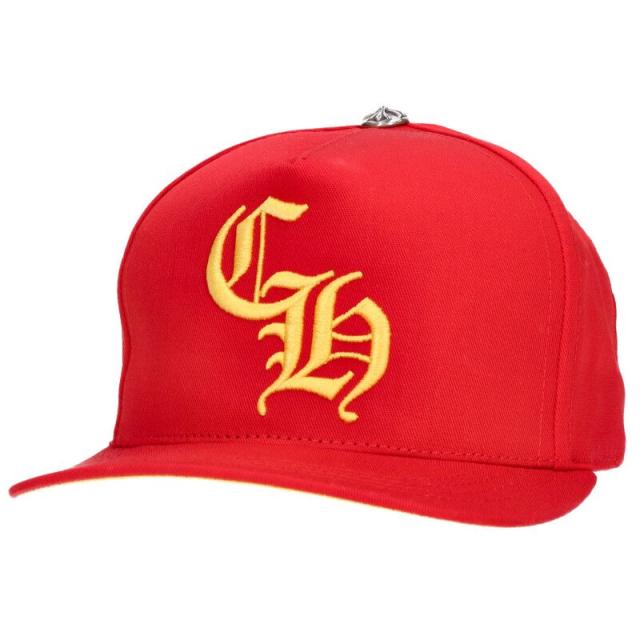 クロムハーツ   CH HAT CH刺繍ベースボールキャップ 中古 SS07