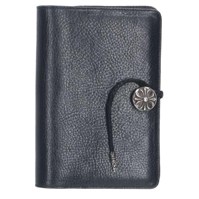 クロムハーツ   AGENDA PLAIN アジェンダ クロスボールレザーブレイド手帳カバー 中古 SS07