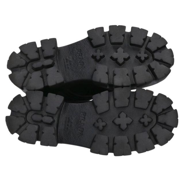 プラダ サイズ:37.5  255 モノリス RE-NYLONレースアップブーツ 中古 BS99 プラダ サイズ:37.5 255 モノリス RE-NYLONレースアップブーツ 中古 BS99