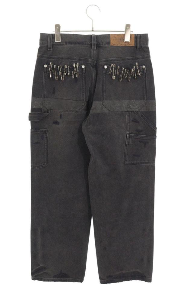 バースオブロイヤルチャイルド サイズ:S ビジューフェードカーゴデニムパンツ 中古 SS13 バースオブロイヤルチャイルド サイズ:S ビジューフェードカーゴデニム