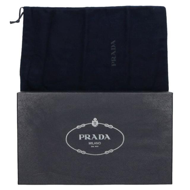 プラダ サイズ:6  2X3099 トライアングルプレートサンダル 中古 SB01 プラダ サイズ:6 2X3099 トライアングルプレートサンダル 中古 SB01