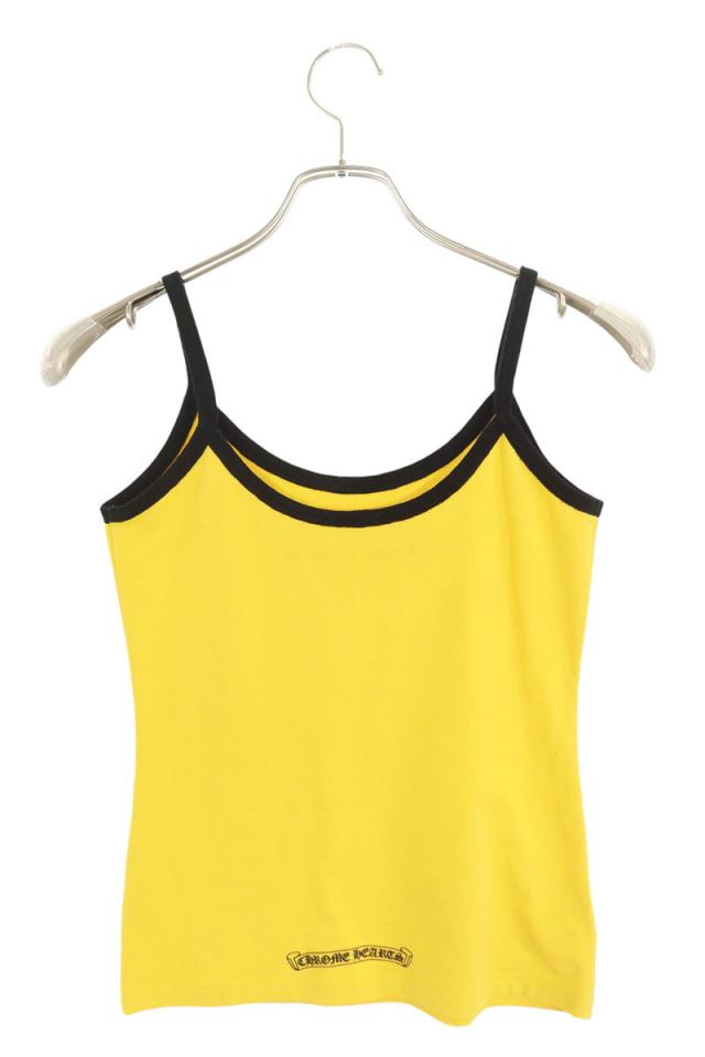 クロムハーツ サイズ:S ホースシューロゴプリントキャミソール 中古 OK15