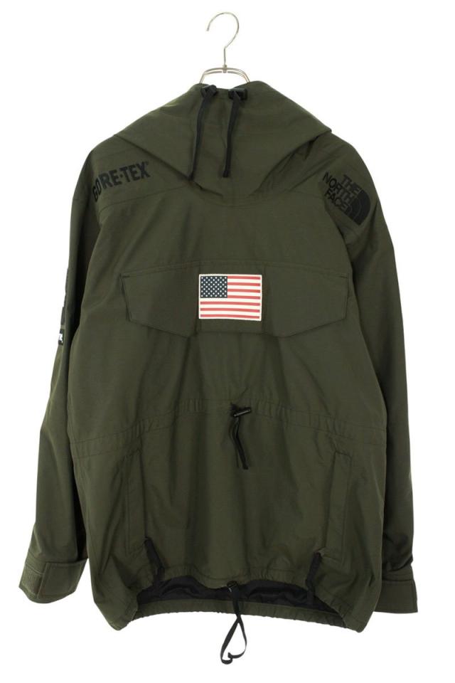 シュプリーム  ノースフェイス サイズ:M  NP01701I Trans Antarctica Expedition Gore-Tex Pullover アメリカンフラッグマウンテンプルオーバーブルゾン 中古 OM10