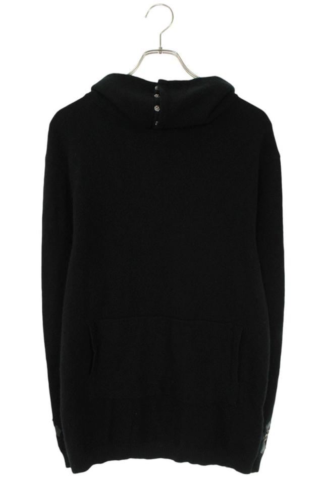 クロムハーツ サイズ:M クロスパッチCHクロス付きカシミアタートルニット 中古 SS13