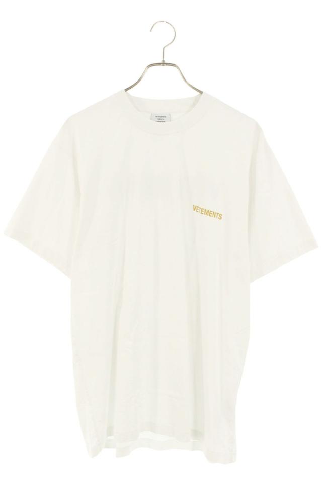 ヴェトモン サイズ:S  UA52TR240W ロゴプリントTシャツ 中古 BS99