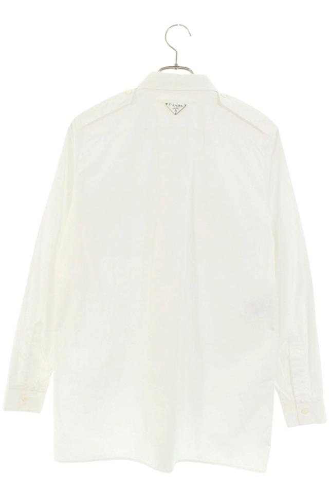 プラダ サイズ:40 P478G バック三角プレート長袖シャツ 中古 SS13