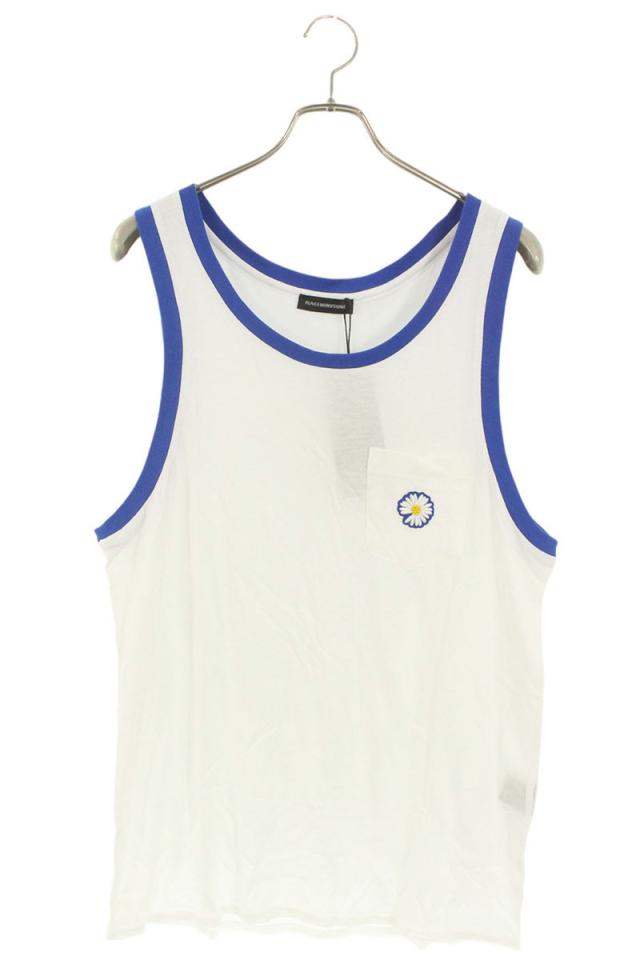 ピースマイナスワン  フラワーワッペン 胸ポケットタンクトップ 中古 BS99