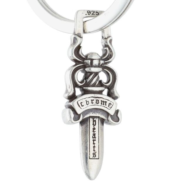 クロムハーツ サイズ:ロング  CLP CHN CLASSIC-L ロングクラシックリンク シルバーキーチェーン 中古 GZ11 クロムハーツ サイズ:ロング CLP CHN CLASSIC-L ロングクラシック