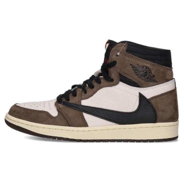 ナイキ  トラヴィススコット サイズ:27cm  AIR JORDAN 1 HIGH OG TS TRAVIS SCOTT CD4487-100 エアジョーダン1ハイオージースニーカー 中古 SB01