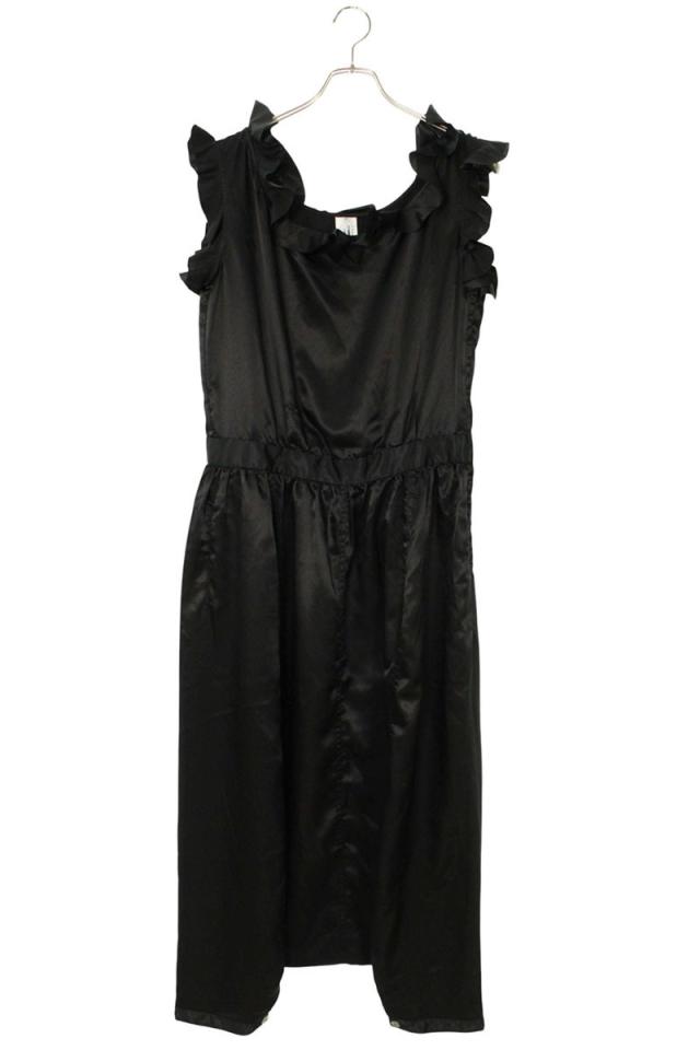 コムデギャルソンコムデギャルソン サイズ:M  S11A014 フリル装飾ポリエルテルオールインワン 中古 BS99