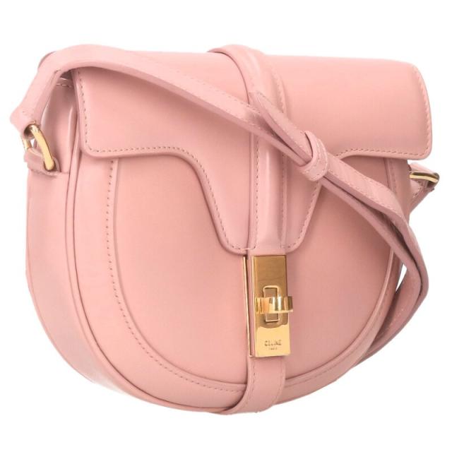 セリーヌ サイズ:SMALL  ブザス16 スモール レザーショルダーバッグ 中古 BS99