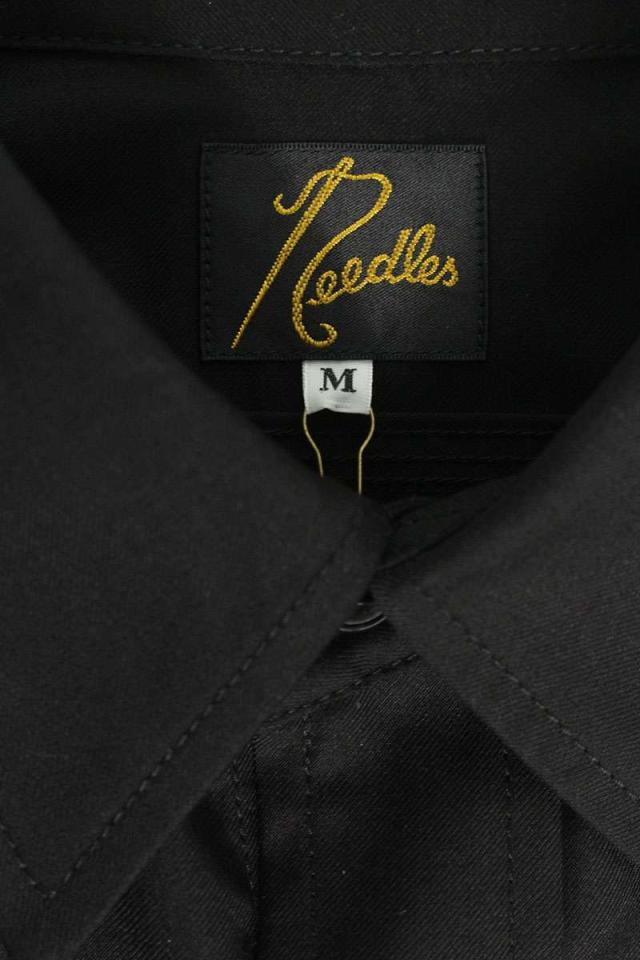 ニードルス サイズ:M J0198 パピヨン刺繍ワーク長袖シャツ 中古 BS99