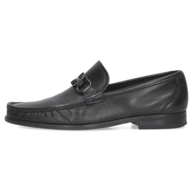 サルバトーレフェラガモ サイズ:7.5  GRANDIOSO レザーローファー 中古 BS99