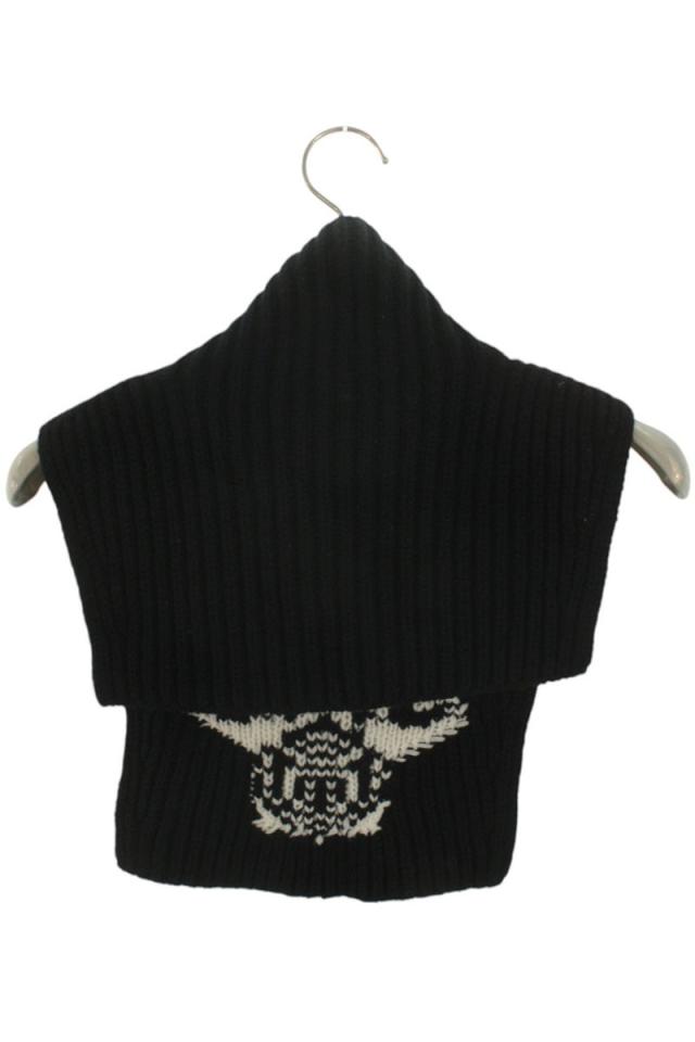 プラダ サイズ:ONE SIZE UMS417 フロントロゴハイネックカシミア