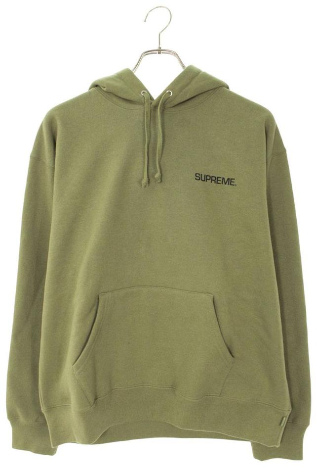 シュプリーム サイズ:M  24SS  Immortal Hooded Sweatshirt バックプリントパーカー 中古 FK04