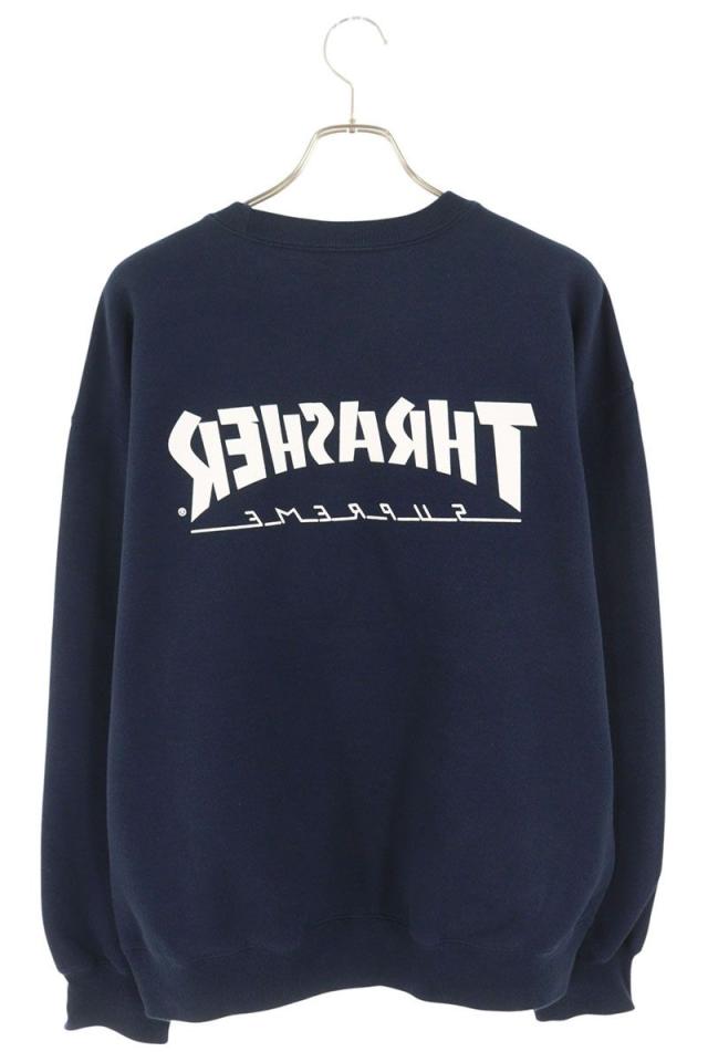 シュプリーム サイズ:L Harold Crewneck フォトプリントスウェット