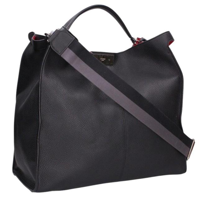 フェンディ   7VA448 ピーカブー エックスライト 2WAYレザーショルダーハンドバッグ 中古 BS99