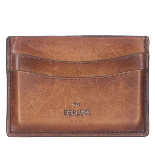 ベルルッティ  フロントロゴデザインカードケース 中古 BS99