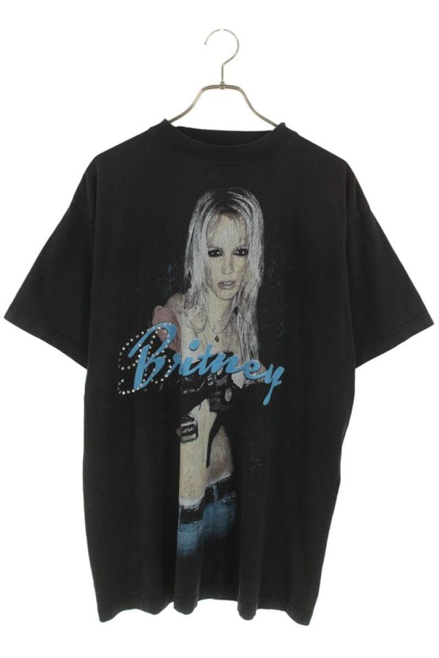 バレンシアガ サイズ:XS  850345TTVJ6 ブリトニープリントオーバーサイズTシャツ 中古 SS13