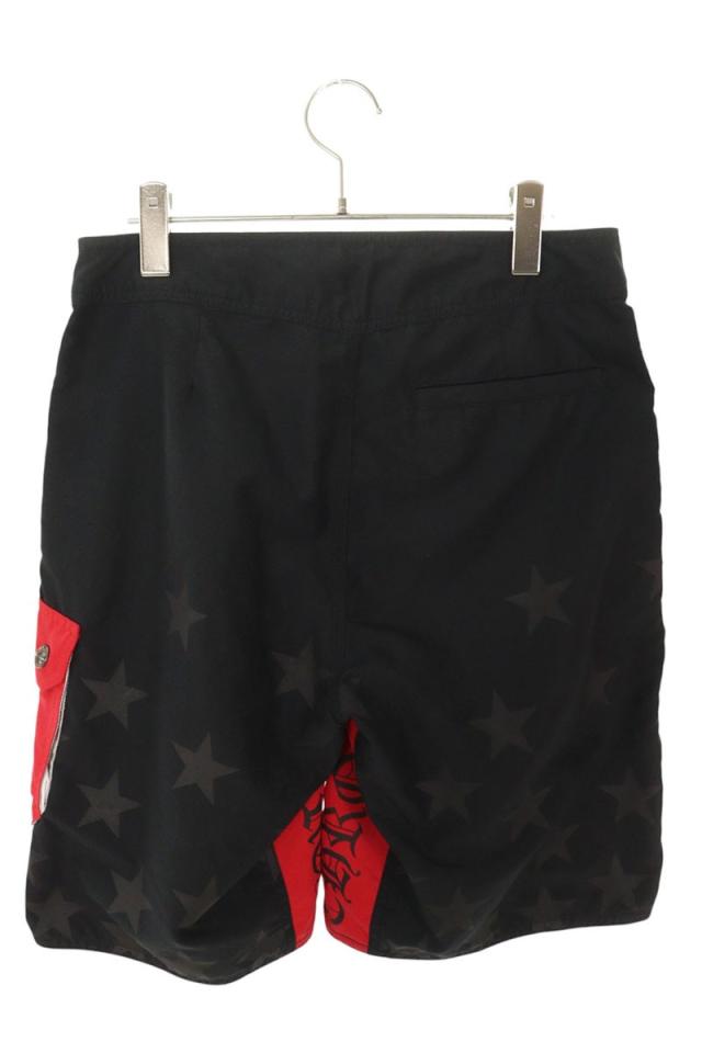クロムハーツ サイズ:30インチ SWIM PANTS CRS BTN CHプラスレザー