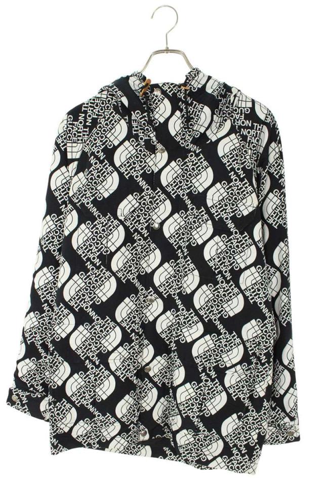 グッチ サイズ:S  648870 XAAB5 総柄ナイロンブルゾン 中古 BS99