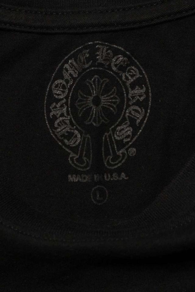 クロムハーツ サイズ:M  CH L S  1 STAFFバックホースシュープリント長袖カットソー 中古 NO05 クロムハーツ サイズ:L CH L S 1 STAFFバックホースシュープリント長袖