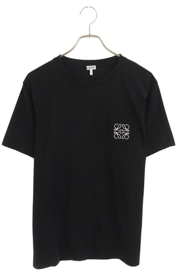 ロエベ サイズ:M H526Y22J26 アナグラム刺繍Tシャツ 中古 OM10
