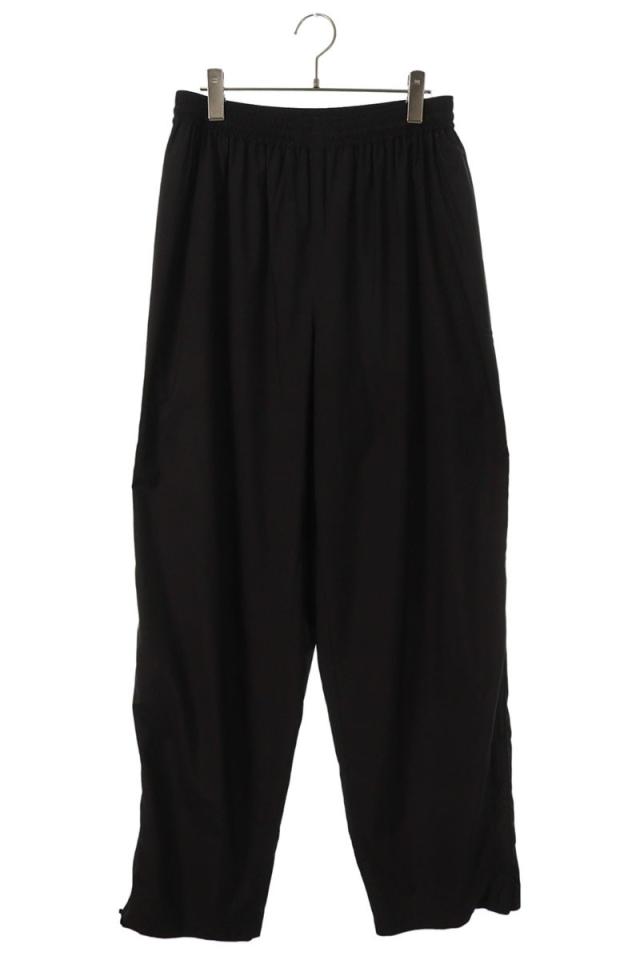 バレンシアガ サイズ:46  21SS  642338 TJO82 スポーティBロゴ刺繍ナイロントラックロングパンツ 中古 BS99