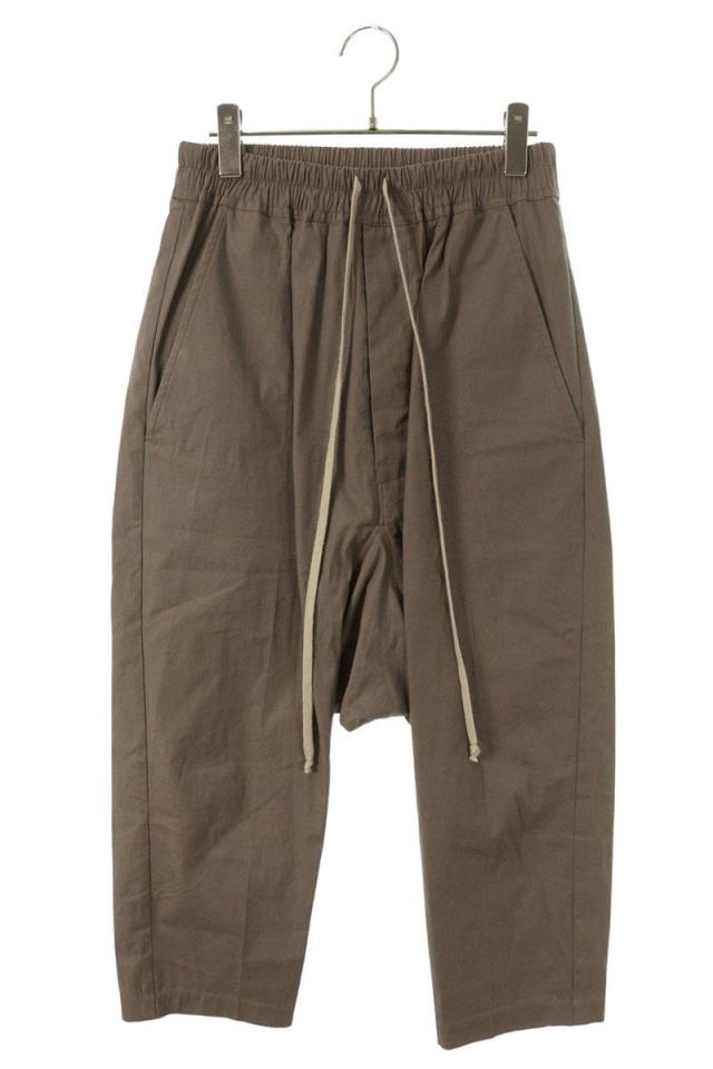 リックオウエンス サイズ:46  21SS  RU21S6381-TE ドローストリングクロップドロングパンツ 中古 BS99