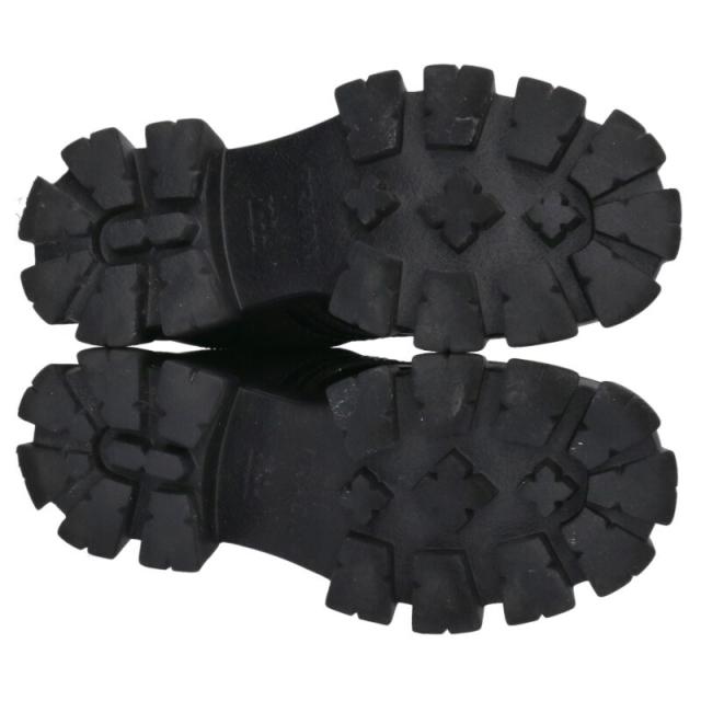 プラダ サイズ:7 2EE342 Re-nylonレースアップダービーレザーシューズ