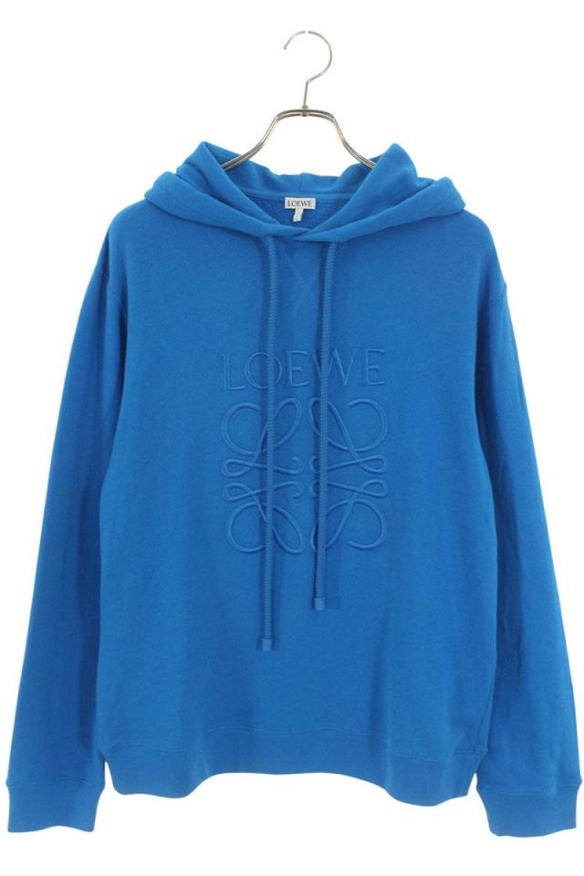 ロエベ サイズ:M  H526Y25X02 アナグラム刺繍プルオーバーパーカー 中古 SB01