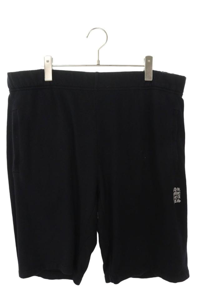 クロムハーツ サイズ:L  Y NOT ロゴ刺繍ハーフパンツ 中古 SJ02