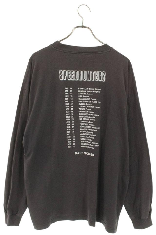 バレンシアガ サイズ:M 541699 TCV38 スピードハンターズプリント長袖