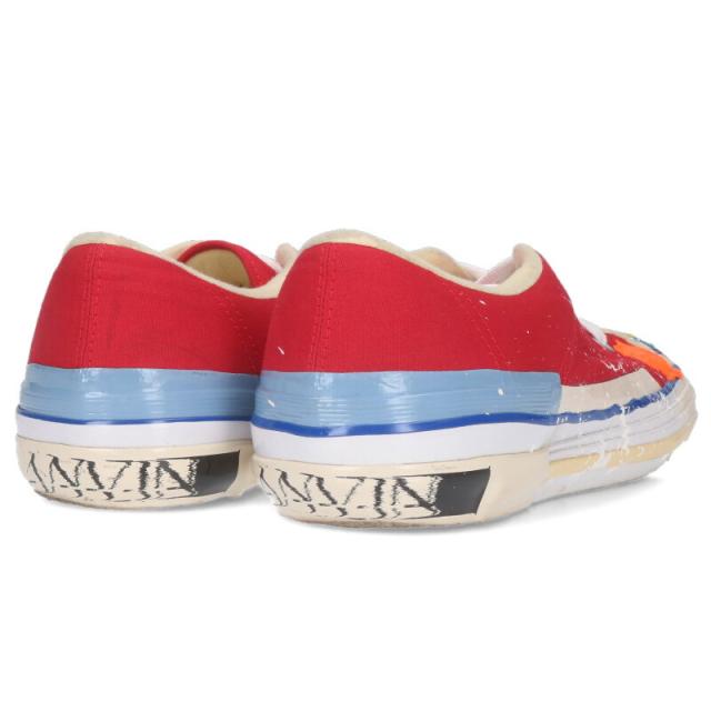 ランバン サイズ:44 ペイント加工ローカットスニーカー 中古 BS99 ランバン サイズ:44 ペイント加工ローカットスニーカー 中古 BS99