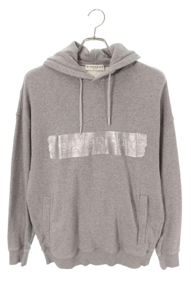 ジバンシィ サイズ:XS  BMJ05230AF メタリックラテックスバンドパーカー 中古 BS99